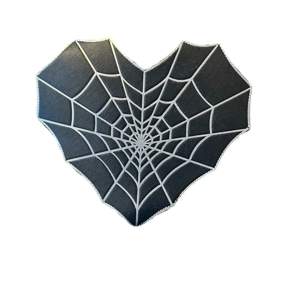 New Mad Engine Spiderweb Heart Backpack purse